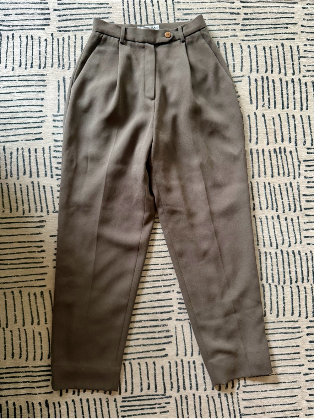 Vintage Focus 2000 women's High-Waist Tailored Dress Pants